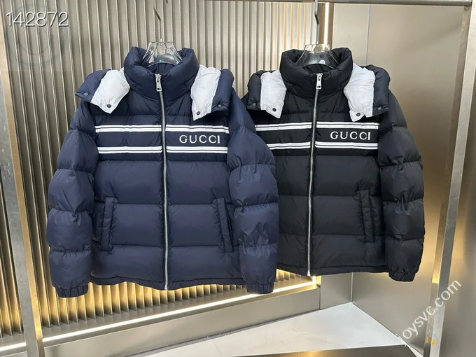 Gucci Down Jacket Luxury Unisex Puffer Sizes 48-56