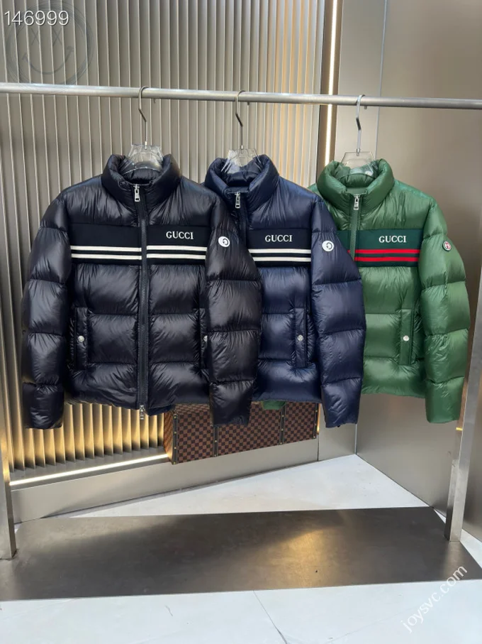 Gucci Down Jacket Luxury Unisex Puffer Sizes 48-56