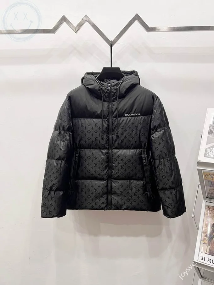 LV Down Jacket Louis Vuitton Luxury Men's Sizes M-2XL