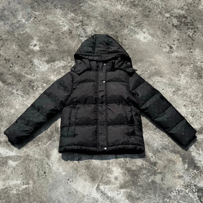 LV Down Jacket Louis Vuitton Luxury Men's Sizes M-2XL