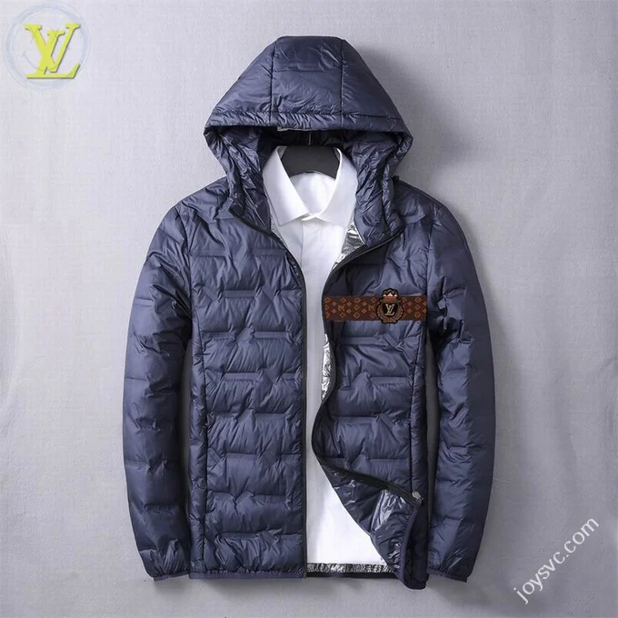 LV Down Jacket Louis Vuitton Luxury Men's Sizes M-3XL