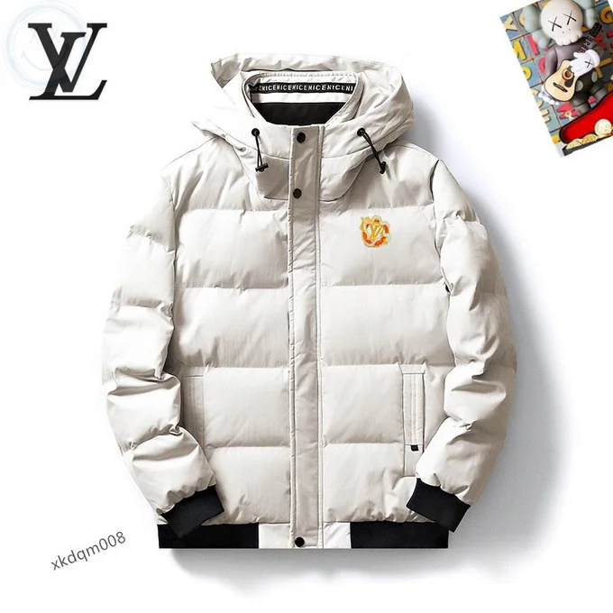 LV Down Jacket Louis Vuitton Luxury Men's Sizes M-3XL