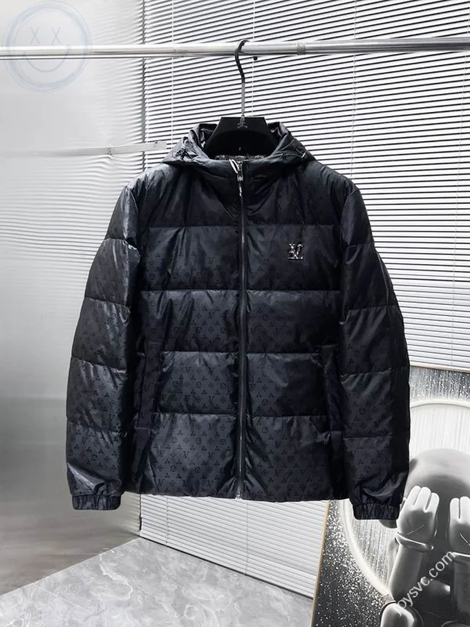 LV Down Jacket Louis Vuitton Luxury Men's Sizes M-3XL