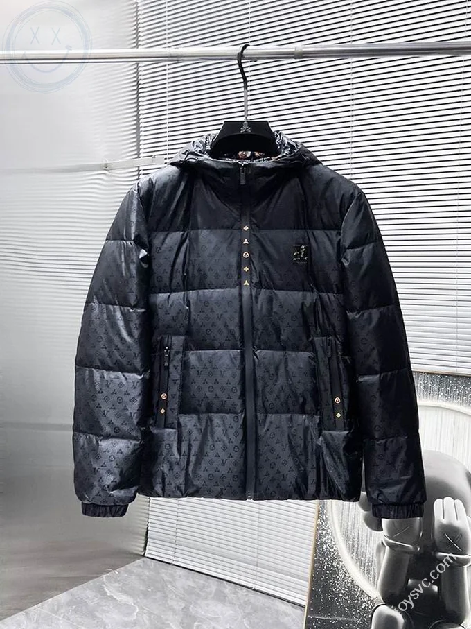 LV Down Jacket Louis Vuitton Luxury Men's Sizes M-3XL