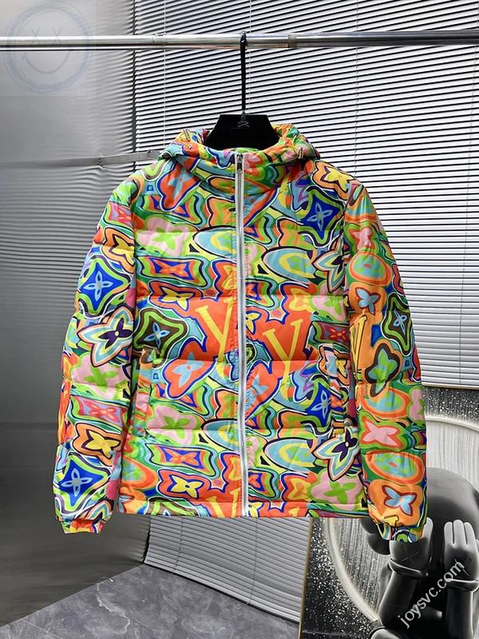 LV Down Jacket Louis Vuitton Luxury Men's Sizes M-3XL