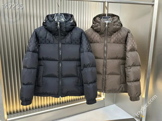 LV Down Jacket Louis Vuitton Luxury Men's Sizes M-3XL