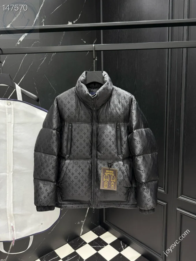 LV Down Jacket Louis Vuitton Luxury Men's Sizes M-3XL