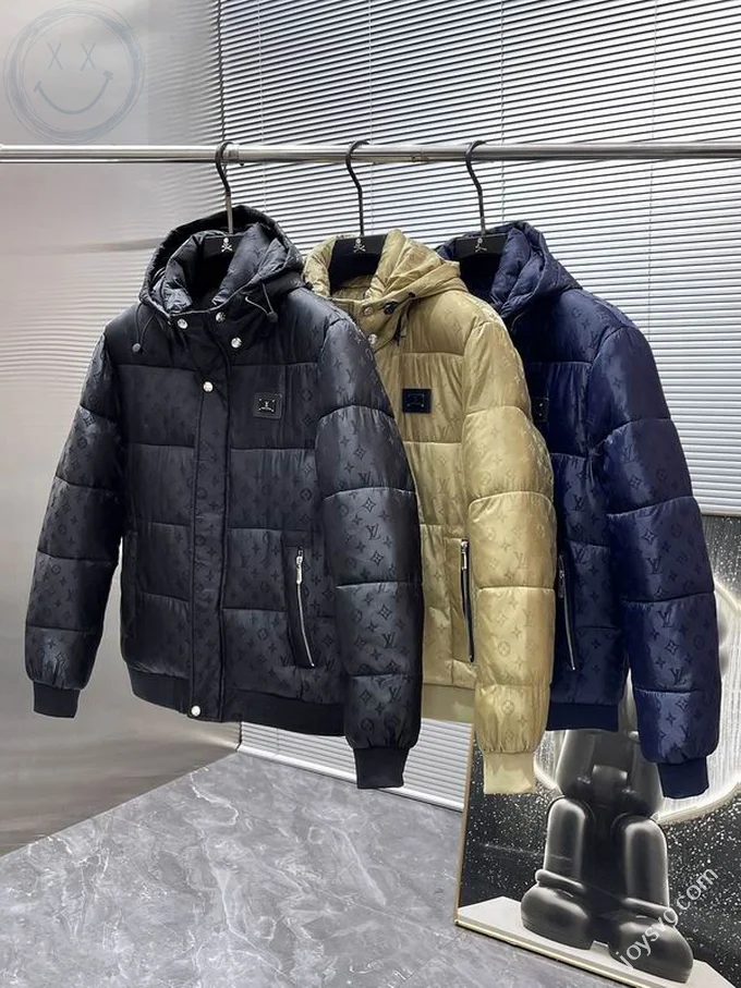 LV Down Jacket Louis Vuitton Luxury Men's Sizes M-3XL