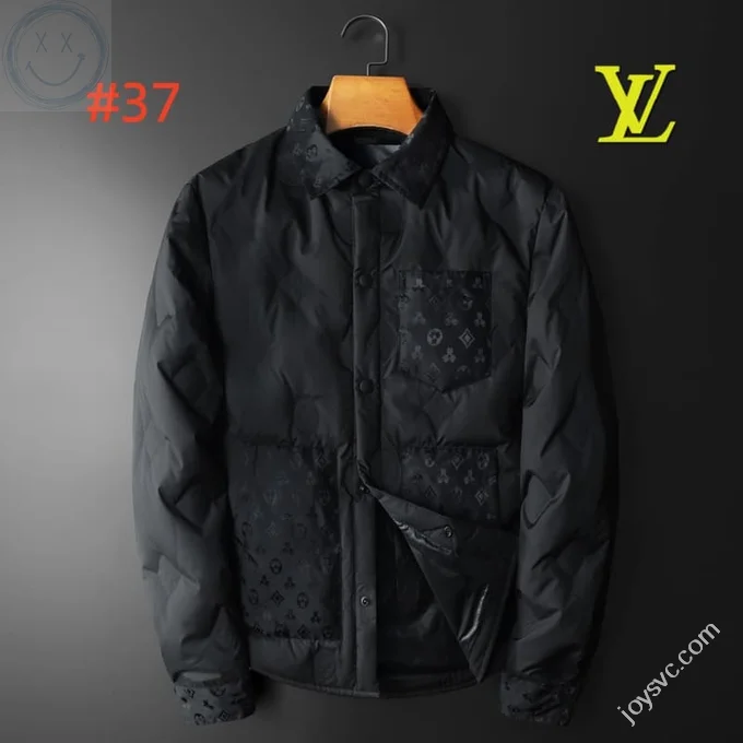 LV Down Jacket Louis Vuitton Luxury Men's Sizes M-4XL