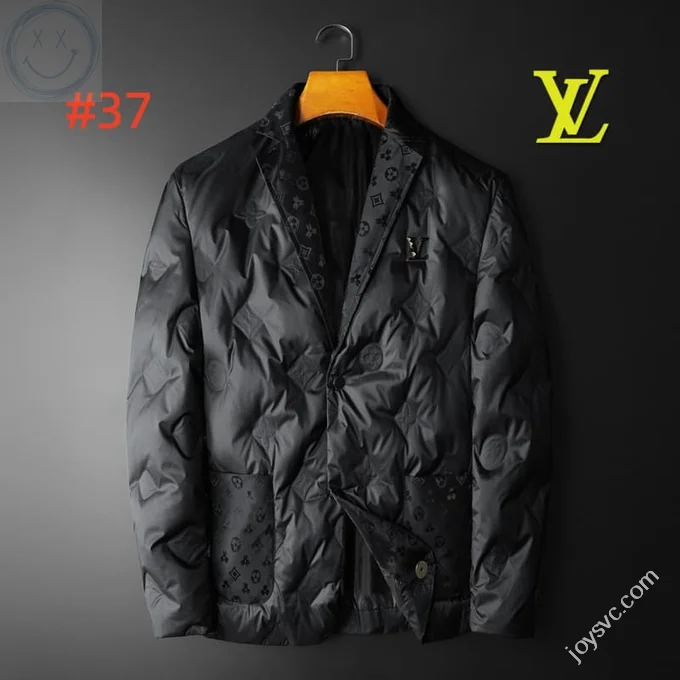 LV Down Jacket Louis Vuitton Luxury Men's Sizes M-4XL