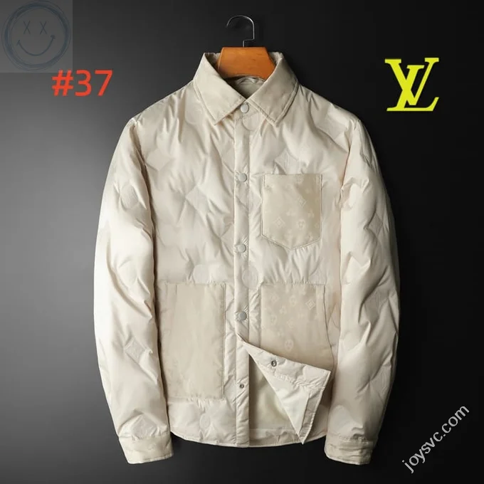 LV Down Jacket Louis Vuitton Luxury Men's Sizes M-4XL