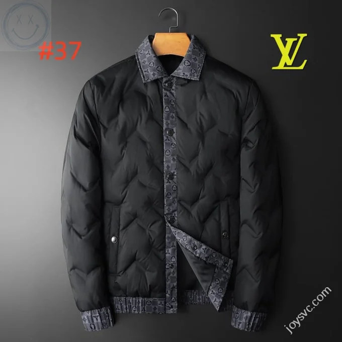 LV Down Jacket Louis Vuitton Luxury Men's Sizes M-4XL