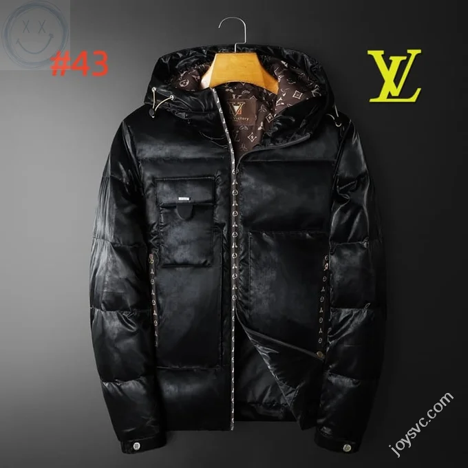 LV Down Jacket Louis Vuitton Luxury Men's Sizes M-4XL
