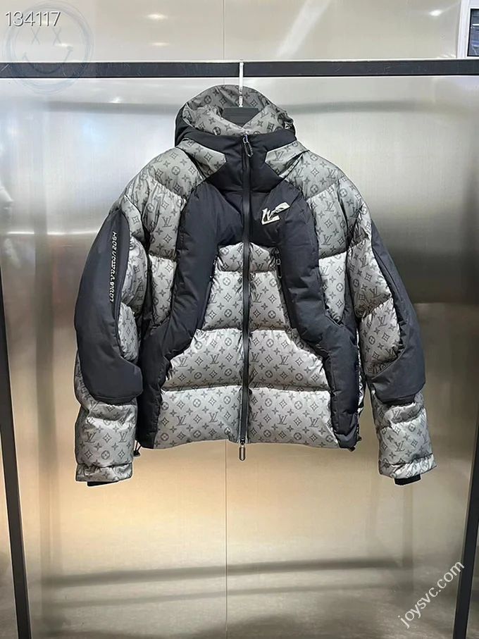LV Down Jacket Louis Vuitton Luxury Men's Sizes S-2XL