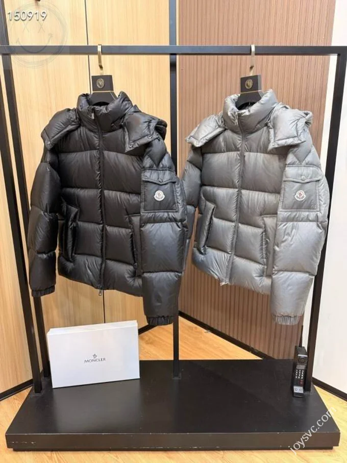 Moncler Down Jacket Luxury Unisex Puffer Sizes 1-4
