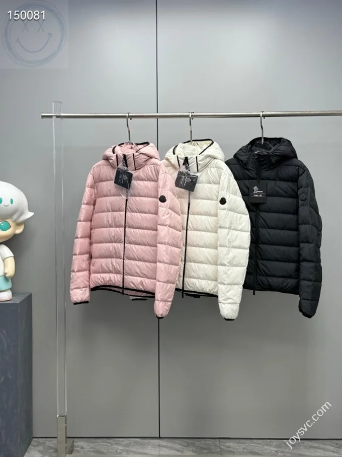 Moncler Down Jacket Luxury Unisex Puffer Sizes 1-4