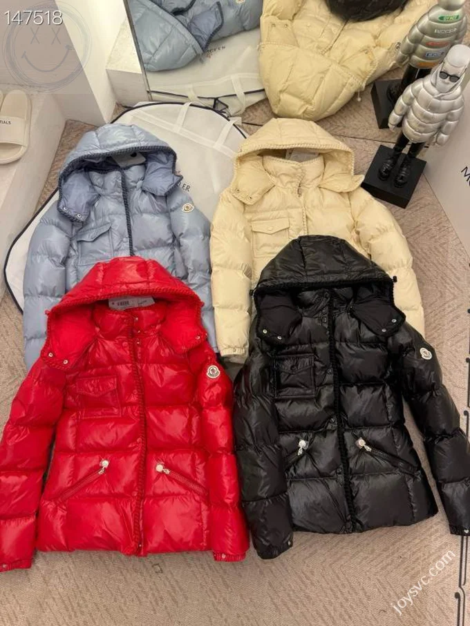 Moncler Down Jacket Luxury Unisex Puffer Sizes 1-4