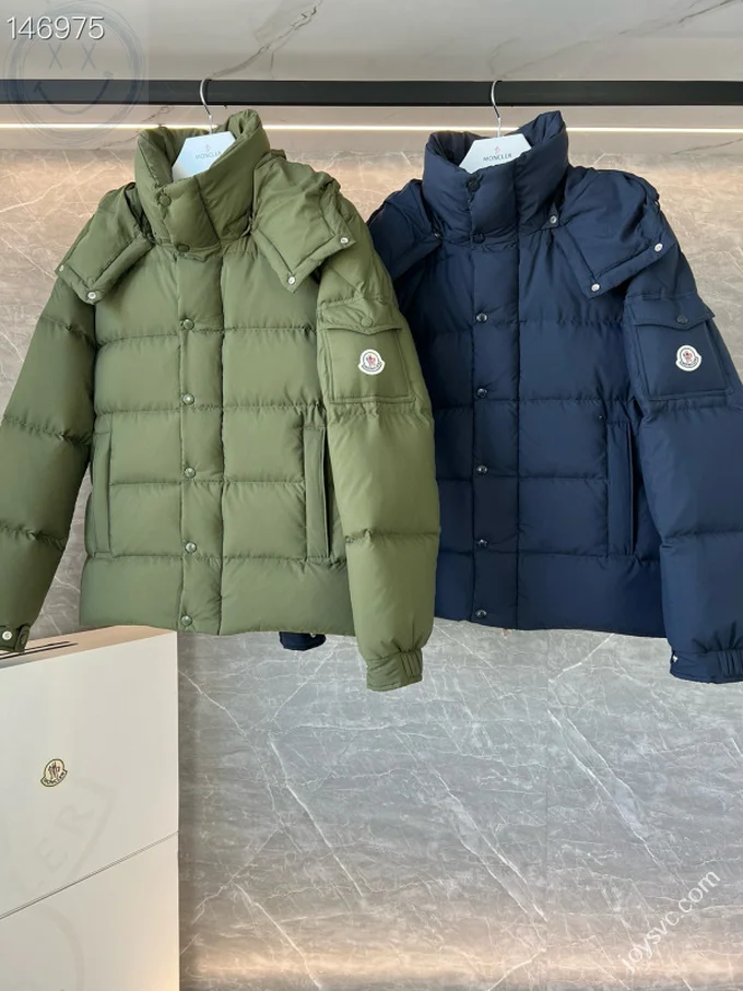 Moncler Down Jacket Luxury Unisex Puffer Sizes 1-5