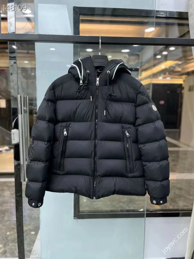 Moncler Down Jacket Luxury Unisex Puffer Sizes 1-5