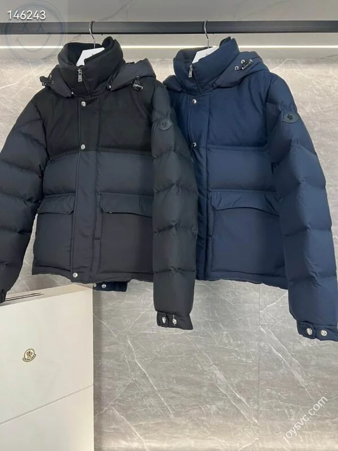 Moncler Down Jacket Luxury Unisex Puffer Sizes 1-5