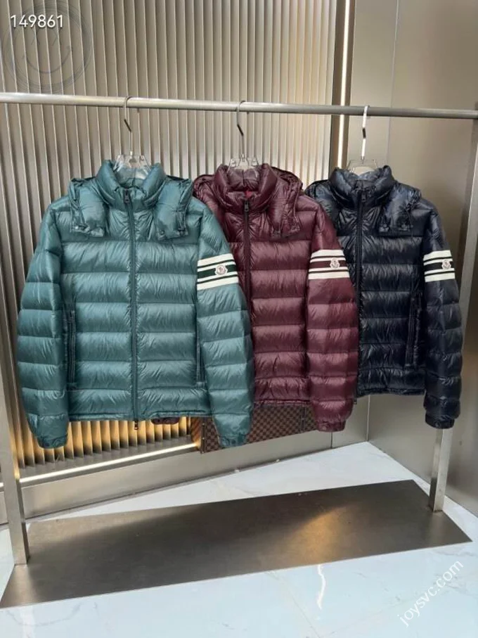 Moncler Down Jacket Luxury Unisex Puffer Sizes 1-5