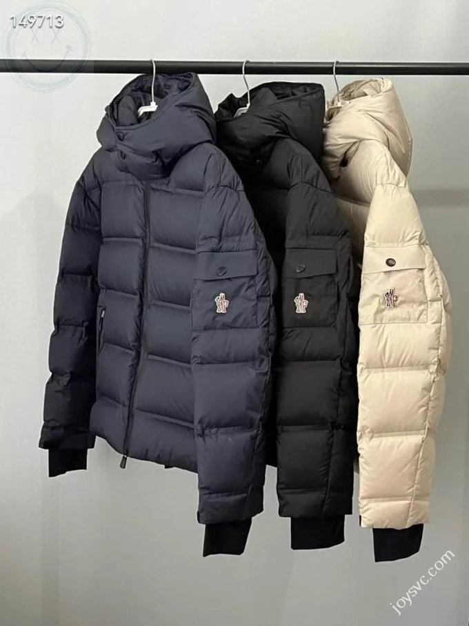 Moncler Down Jacket Luxury Unisex Puffer Sizes 1-5