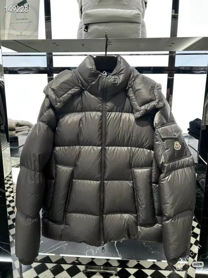 Moncler Down Jacket Luxury Unisex Puffer Sizes 1-5