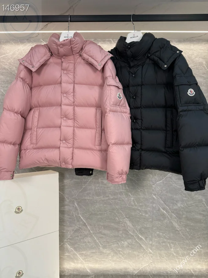 Moncler Down Jacket Luxury Unisex Puffer Sizes 1-5