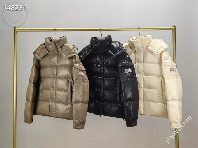 Moncler Down Jacket Luxury Unisex Puffer Sizes 1-5