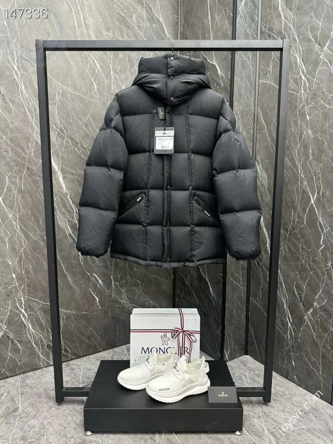 Moncler Down Jacket Luxury Unisex Puffer Sizes 1-5