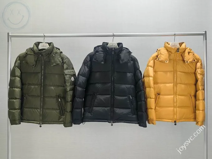Moncler Down Jacket Luxury Unisex Puffer Sizes 1-5