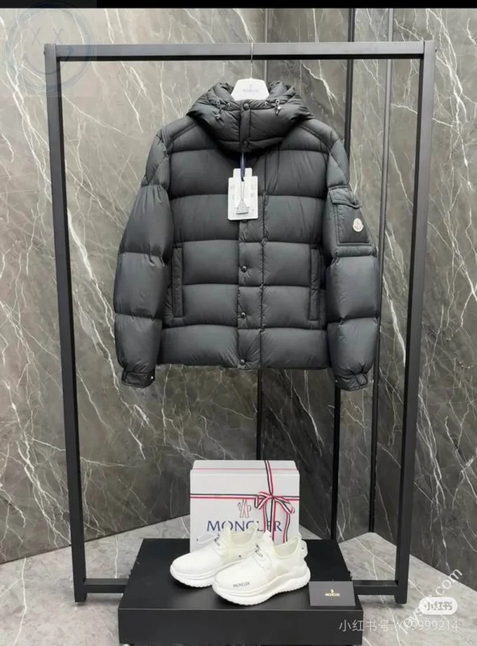 Moncler Down Jacket Luxury Unisex Puffer Sizes 1-5