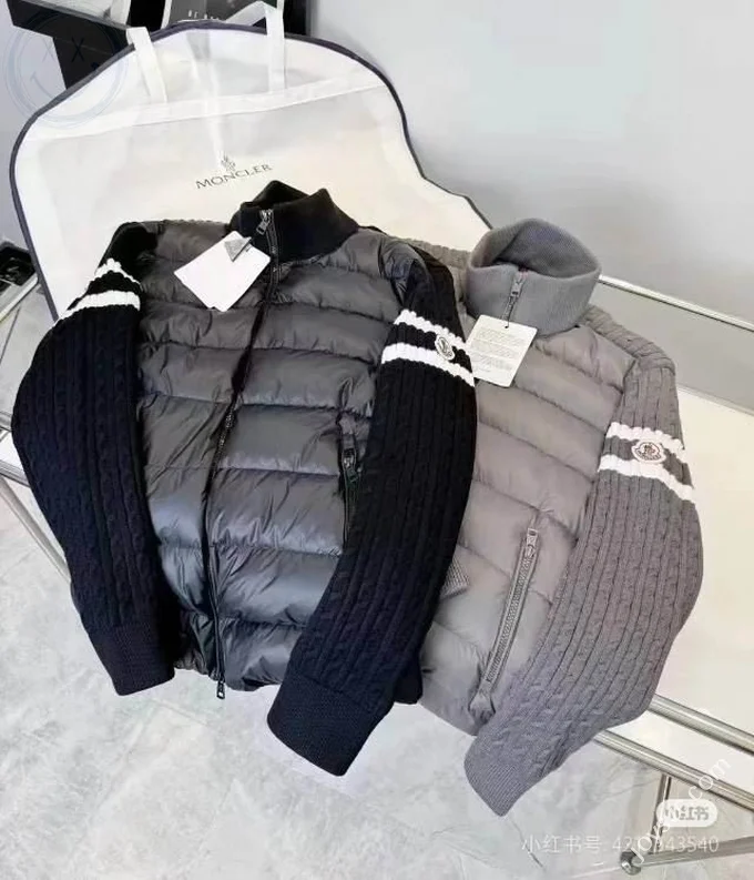 Moncler Down Jacket Luxury Unisex Puffer Sizes 1-5