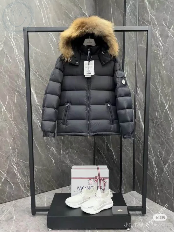 Moncler Down Jacket Luxury Unisex Puffer Sizes 1-6