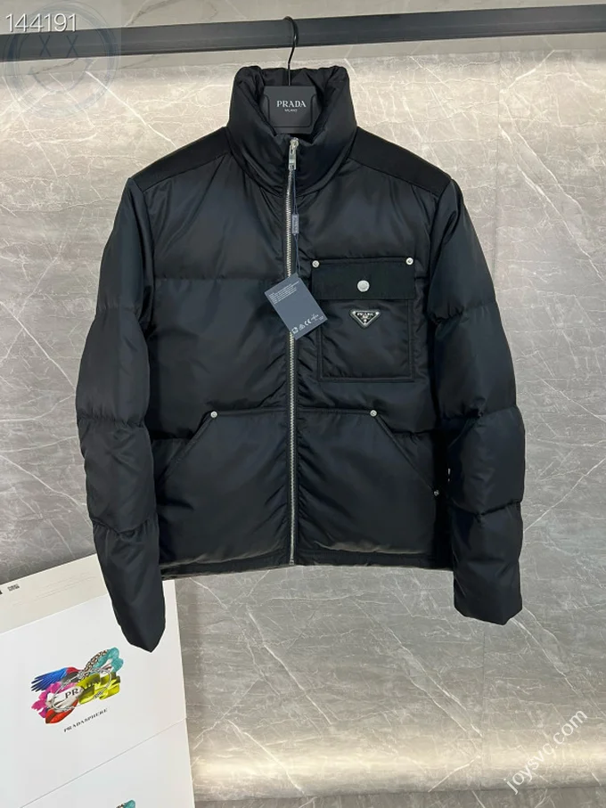 Prada Down Jacket Luxury Men's Puffer Sizes M-2XL