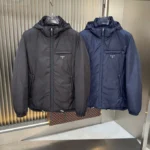Prada Down Jacket Luxury Men's Puffer Sizes M-2XL