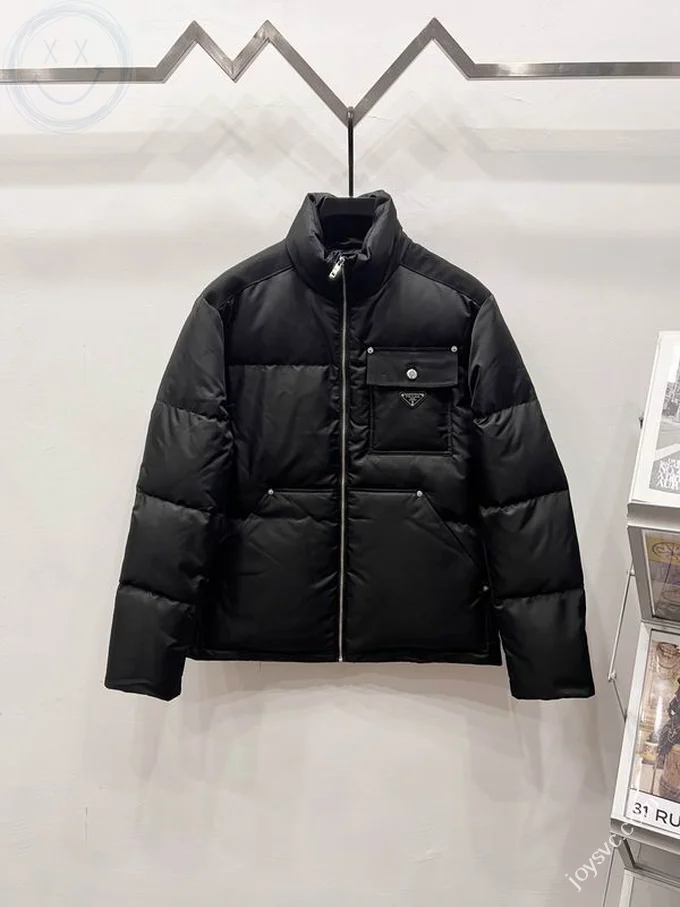 Prada Down Jacket Luxury Men's Puffer Sizes M-2XL