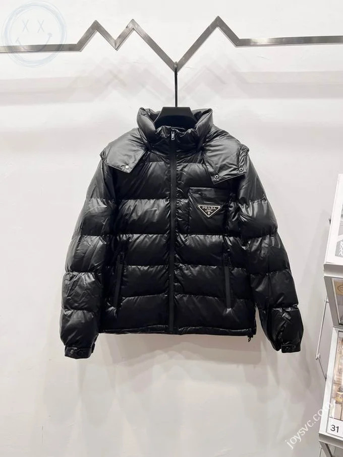 Prada Down Jacket Luxury Men's Puffer Sizes M-2XL