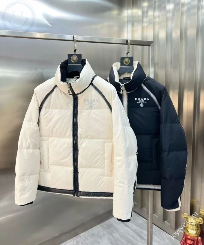Prada Down Jacket Luxury Men's Puffer Sizes M-3XL