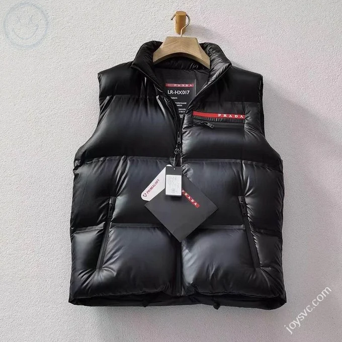 Prada Down Jacket Luxury Unisex Puffer Sizes 1-5