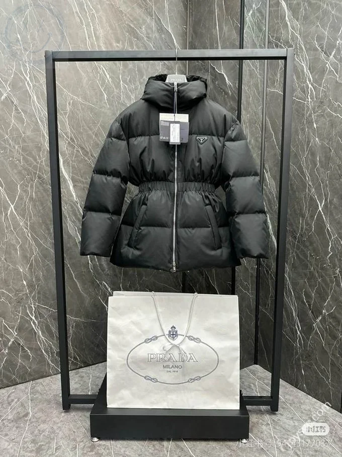 Prada Down Jacket Luxury Women's Puffer Sizes 36-42