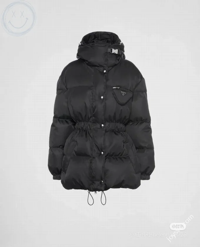 Prada Down Jacket Luxury Women's Puffer Sizes 36-42