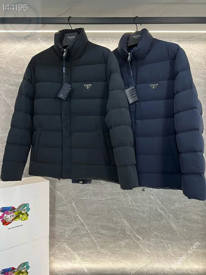 Prada Down Jacket Luxury Men's Puffer Sizes 48-56