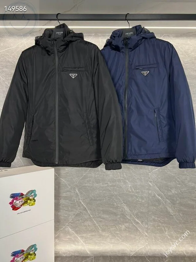 Prada Down Jacket Luxury Men's Puffer Sizes 48-56