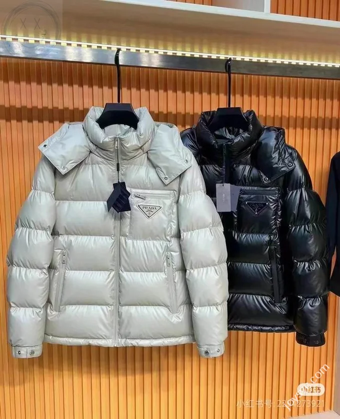 Prada Down Jacket Luxury Men's Puffer Sizes 48-56