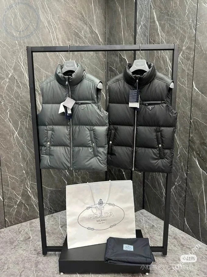 Prada Down Jacket Luxury Men's Puffer Sizes 48-56
