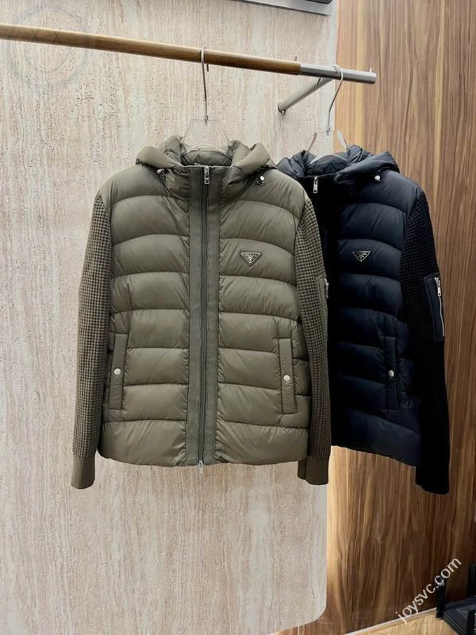 Prada Down Jacket Luxury Men's Puffer Sizes 48-56