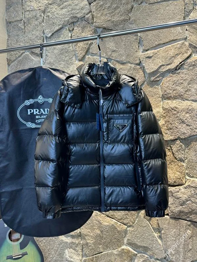 Prada Down Jacket Luxury Men's Puffer Sizes 48-56