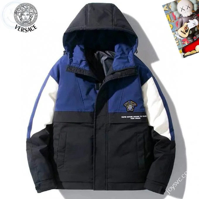 Versace Down Jacket Luxury Men's Puffer Sizes M-3XL