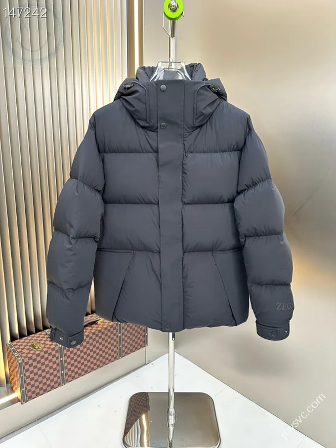 Zegna Down Jacket Luxury Men's Puffer Sizes M-3XL
